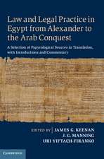 Law and Legal Practice in Egypt from Alexander to the Arab Conquest: A Selection of Papyrological Sources in Translation, with Introductions and Commentary