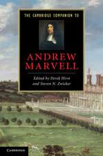 The Cambridge Companion to Andrew Marvell