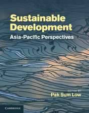 Sustainable Development: Asia-Pacific Perspectives