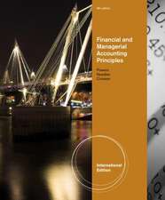 Financial and Managerial Accounting Principles, International Edition