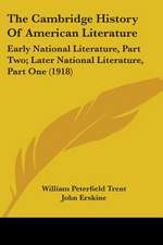 The Cambridge History Of American Literature