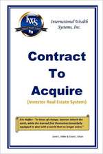 Contract to Acquire