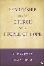 Leadership in the Church for a People of Hope