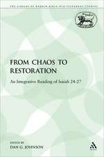 From Chaos to Restoration