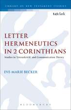 Letter Hermeneutics in 2 Corinthians