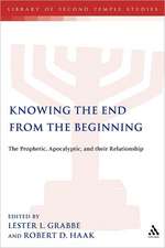 Knowing the End From the Beginning: The Prophetic, Apocalyptic, and their Relationship