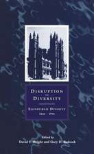 Disruption to Diversity: Edinburgh Divinity 1846-1996