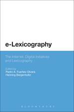 e-Lexicography: The Internet, Digital Initiatives and Lexicography