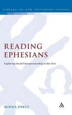 Reading Ephesians: Exploring Social Entrepreneurship in the Text