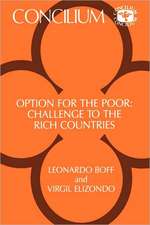 Conclium 187 Option for the Poor - Challenge to the Rich Countries