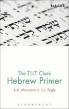 The T&T Clark Hebrew Primer