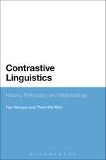 Contrastive Linguistics: History, Philosophy and Methodology