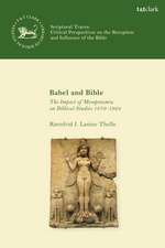 Babel and Bible