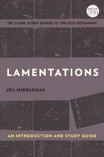 Lamentations: An Introduction and Study Guide