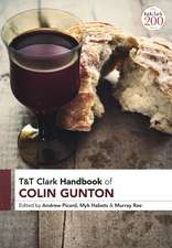 T&T Clark Handbook of Colin Gunton