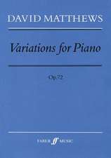 Variations for Piano