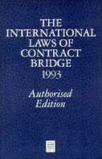 International Laws of Contract Bridge