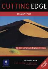 Moor, P: Cutting Edge Elem. Stud. Book German Ed