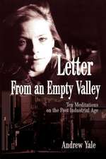 Letter from an Empty Valley