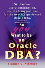 So You Want to Be an Oracle DBA?