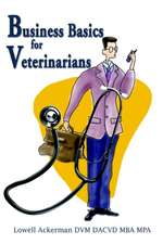 Business Basics for Veterinarians