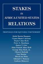 Stakes in Africa-United States Relations