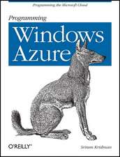 Programming Windows Azure