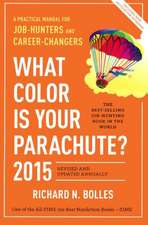 What Color Is Your Parachute 2015