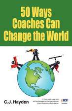 50 Ways Coaches Can Change the World