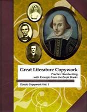 Great Literature Copywork