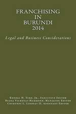 Franchising in Burundi 2014