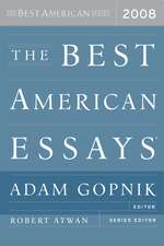 The Best American Essays 2008