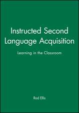 Instructed Second Language Acquisition