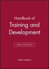 Handbook of Training and Development Second Edition