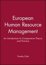 European Human Resource Management