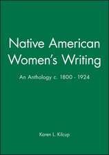 Native, American Women′s Writing 1800–1924 – An Anthology