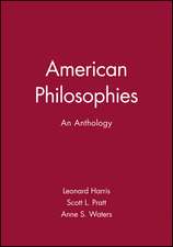 American Philosophies – An Anthology