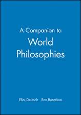 A Companion to World Philosophies