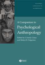 Companion to Psychological Anthropology – Modernity and Psychocultural Change