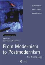 From Modernism to Postmodernism: An Anthology Expanded