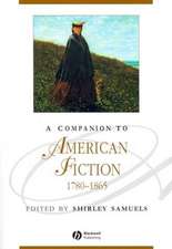 A Companion to American Fiction 1780–1865