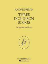 Three Dickinson Songs