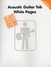 Acoustic Guitar Tab White Pages