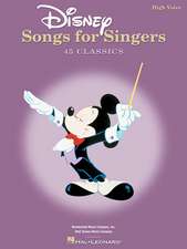 Disney Songs for Singers Edition: High Voice