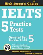 IELTS 5 Practice Tests, General Set 5