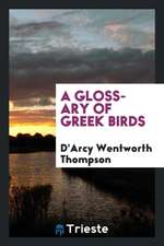 A Glossary of Greek Birds