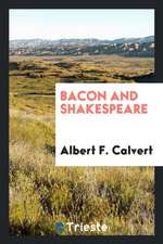 Bacon and Shakespeare