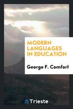 Modern Languages in Education