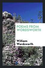 Poems from Wordsworth