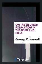 On the Silurian Formation in the Pentland Hills [a Paper].